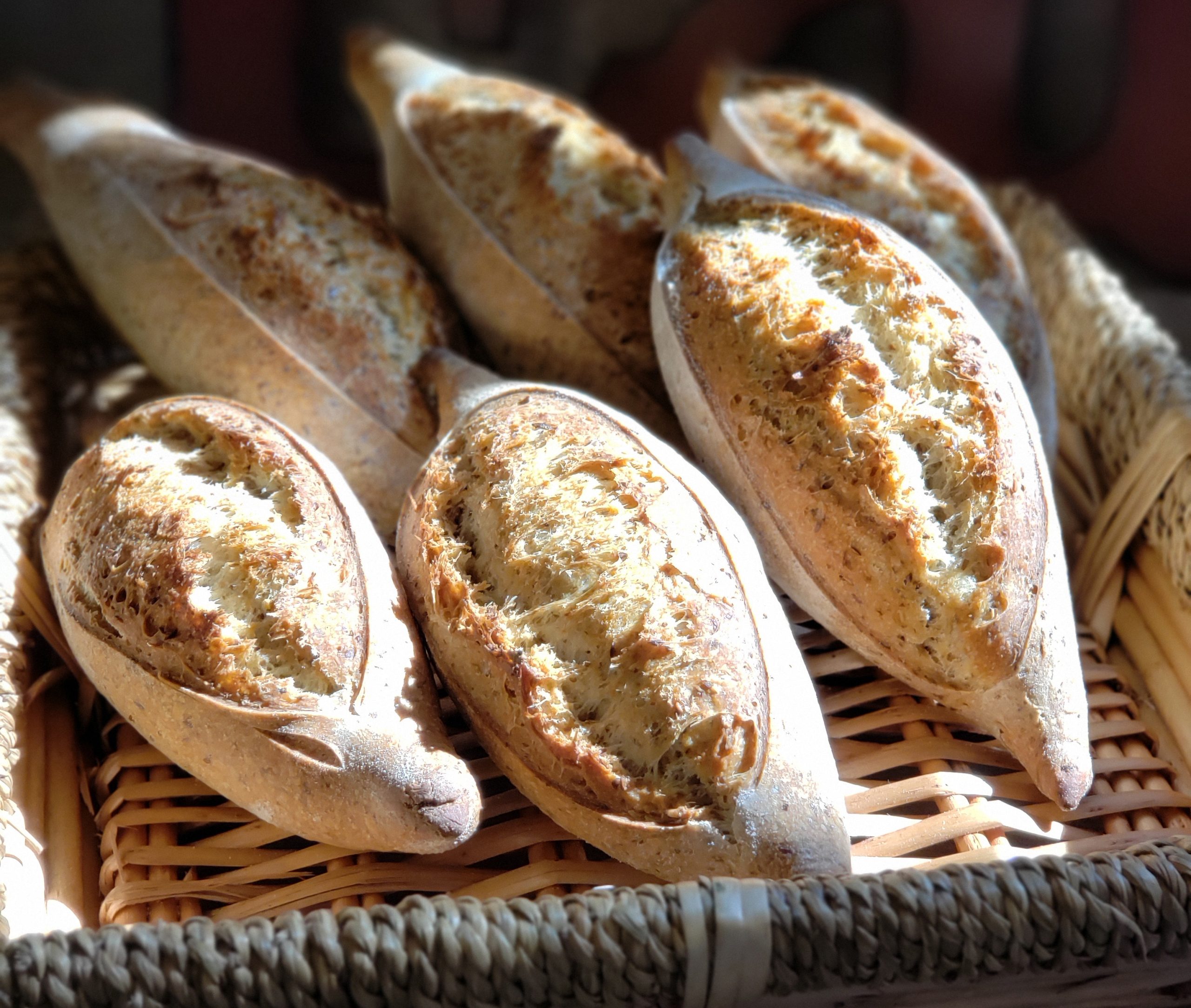 RUSTIC COUNTRY SOURDOUGH MINI BAGUETTES